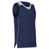 Prime Basketball Jersey, Youth Large, Navy Blue with White Trim view 1