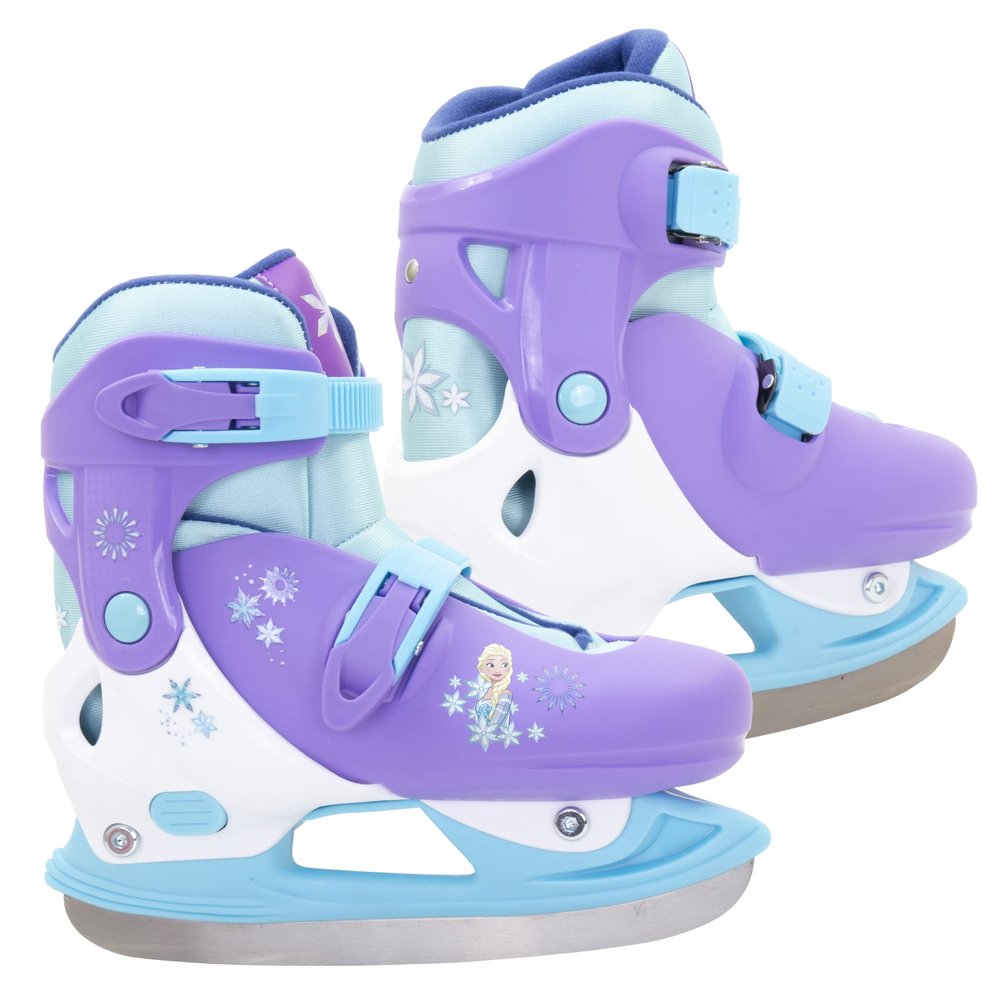 Hedstrom Disney Adjustable Ice Skates Youth Size 12-2, Disney Frozen 2, Purple, (40-80002WC)