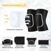 YICYC Volleyball Knee Pads for Dancers, Soft Breathable Knee Pads for Men Women Kids Knees Protective, Knee Brace for Volleyball Football Dance Yoga Tennis Running Cycling Workout Climbing view 2