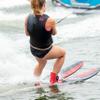 HO Sports Excel Combo Waterskis with Adjustable Horseshoe, Rear Toe Set Bindings,140 lbs +, Max Speed 26 mph, Red/Black (63") view 3