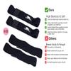 BFR Occlusion Bands for Women Blood Flow Restriction Workout Bands for Leg, Glute & Hip Building Fabric Resistance Loop for Squats, Thigh Toning, Butt Lifting & Muscle Growth (Black, Buckle) view 4