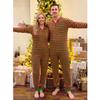 Adult Onesie Pajamas Matching Onesies for Couples Mens Onesie Pajamas Holiday Pjs for Family His and Hers Pajamas Sets X-Large Green Red view 4