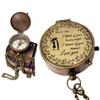Brass Nautical - Brass Compass Engraved with One of The Most Romantic Poems from EE Cummings - Boyfriend Fiance Husband, Partner, Lover, Beloved, I Miss You, Army, Anniversary,Wedding Valentine view 1