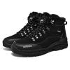 Mens Hiking Boots Waterproof Winter Outdoor Non Slip Snow Boot Lace-Up Sport Shoes Keep Warm Mountaineering Boots view 2