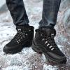 Mens Hiking Boots Waterproof Winter Outdoor Non Slip Snow Boot Lace-Up Sport Shoes Keep Warm Mountaineering Boots view 3