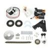 JAYEUW 24V 250W Electric Bike Conversion Kit, Common Bike Left Chain Drive Convert Bicycles into Electric Vehicles Bicycle E-Bike DIY,Twist/Thumb Brush Motor Conversion Kit (250W 24V Thumb kit) view 1