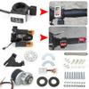 JAYEUW 24V 250W Electric Bike Conversion Kit, Common Bike Left Chain Drive Convert Bicycles into Electric Vehicles Bicycle E-Bike DIY,Twist/Thumb Brush Motor Conversion Kit (250W 24V Thumb kit) view 2
