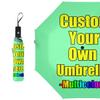 Personalized Umbrella Personalized Umbrellas with Pictures Custom Umbrellas Design Your Own Photo/Text/Logo Umbrella for Rain/Sunny, Travel, Gift Auqamarin view 2