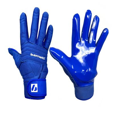 BARNETT FLG-03 Blue Professional Linemen Football Gloves, OL, DL (S)