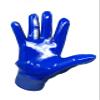 BARNETT FLG-03 Blue Professional Linemen Football Gloves, OL, DL (S) view 3