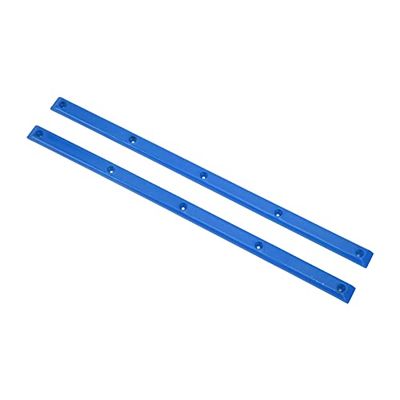 Skateboard Rails Protector, Flexible Ribs Design for Impact Resistance, Skateboard Rails Guard with Mount Screws for Beginners and Street Skaters
