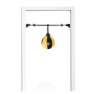 ZXXL Hanging Punching Bags, Doorway Speed Boxing Bags for Kids/Adults/Men/Women, Home Gym Door Frame Quick Punch Bag with Adjustable Bar (Size : Large)