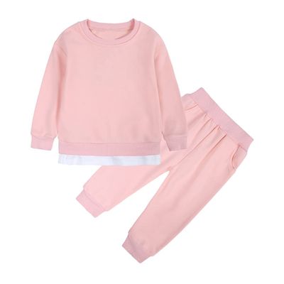 MYGBCPJS Kids Sweatsuits Long Sleeve Crew Neck Tee Shirt + Jogger Sweatpants Infant Baby 2 Pieces Fall Outfits Clothes