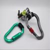 HZUTUZH Black Rubber Silicone Carabiner Keeper Retainer - Belay & Rigging Stopper for All Types of Locking Carabiner & Quickdraw (10) view 4