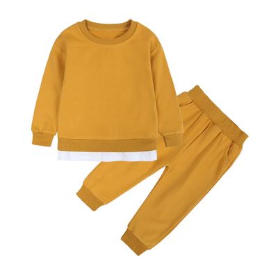 MYGBCPJS Kids Sweatsuits Long Sleeve Crew Neck Tee Shirt + Jogger Sweatpants Infant Baby 2 Pieces Fall Outfits Clothes