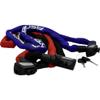FISCHER 50461 Fahrradschloss Kettenschloss Neopren 130cm 6mm mit Schlssel Sicherheitsschloss E-Bike Diebstahlschutz Massiv Lang Sicher Chain Lock, Multicoloured, Normal view 1