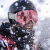 AVAWAY Youth Ski Goggles, Magnetic Snowboard Goggles, Small Size Pink Snow Goggles for Men Womens, Anti Fog Safety Glasses view 2