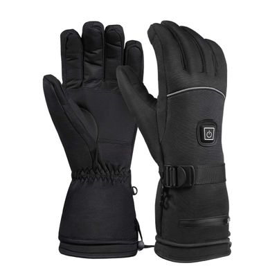 FAVOMOTO Pair Men's Knitted Gloves Mittens & Liners Ski Gloves Heating Full Finger Anti-Slip Riding Lose Electric Coating