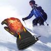 FAVOMOTO Pair Men's Knitted Gloves Mittens & Liners Ski Gloves Heating Full Finger Anti-Slip Riding Lose Electric Coating view 2