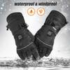 FAVOMOTO Pair Men's Knitted Gloves Mittens & Liners Ski Gloves Heating Full Finger Anti-Slip Riding Lose Electric Coating view 4