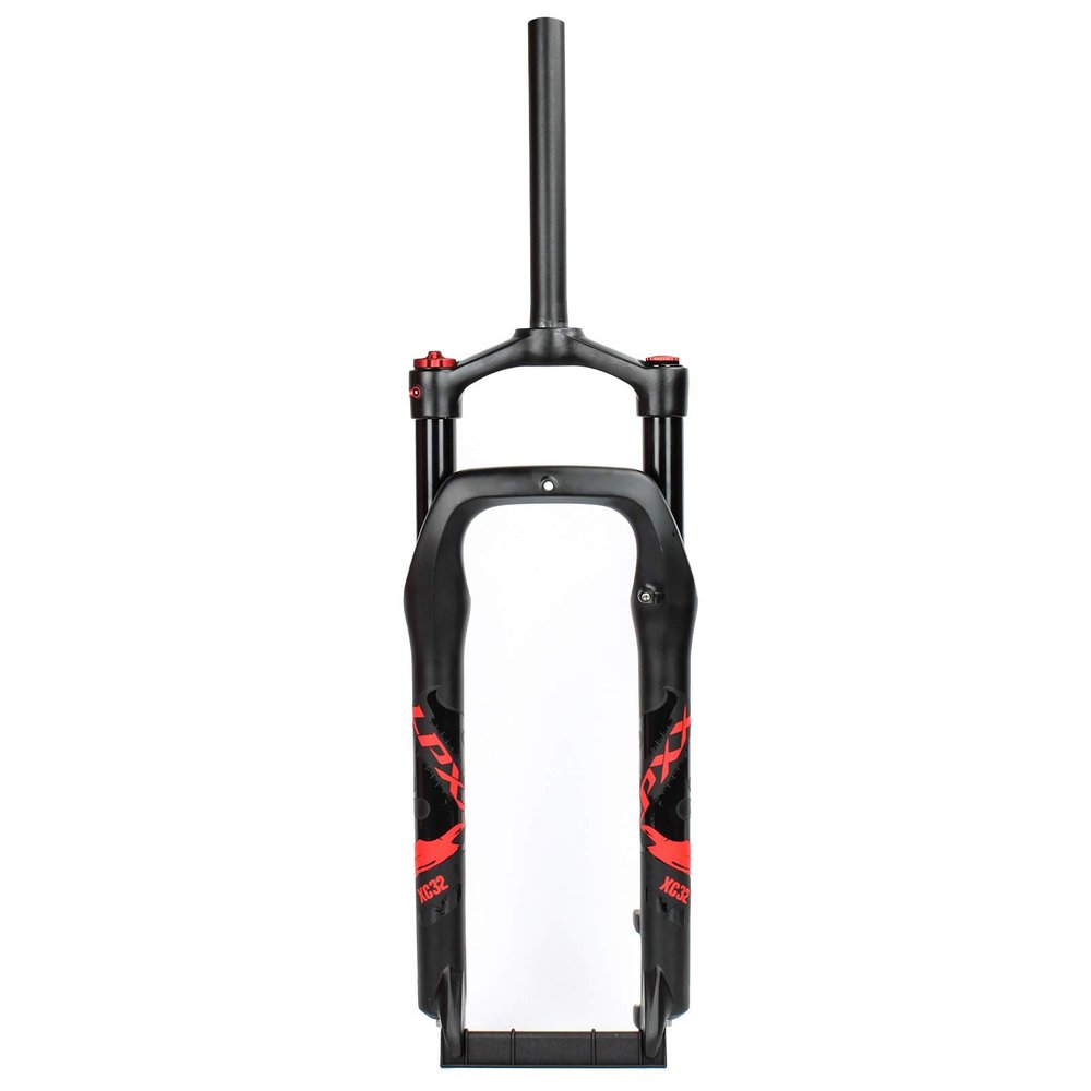 LvTu Beach/Snow Bike Fat Fork 20 Inch Front Air Suspension Shock Absorber Alloy for 4.0" Tire Unisex's
