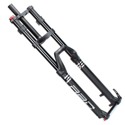 LvTu DH Bike Air Fork 27.5 29 Inch, Double Shoulder, 15x100mm Axle Disc Brake Downhill Front Suspension Fork (Color : 29 inch)