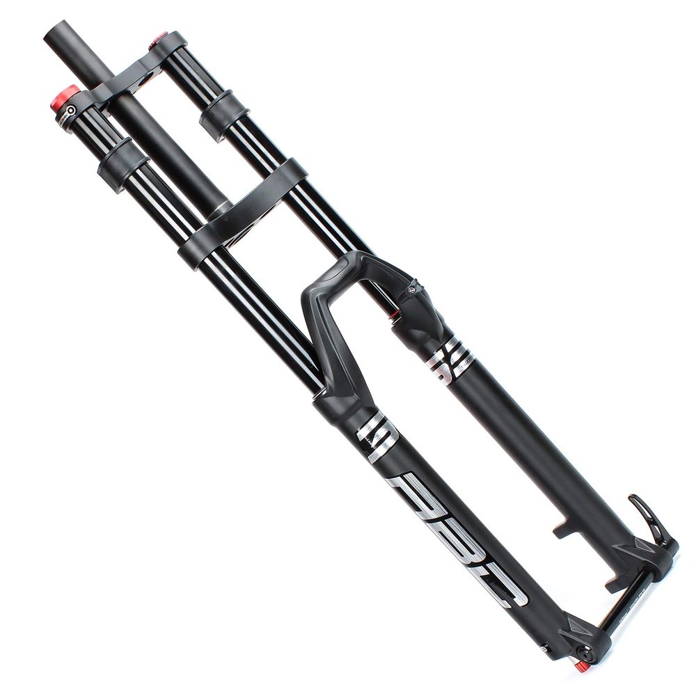 LvTu DH Bike Air Fork 27.5 29 Inch, Double Shoulder, 15x100mm Axle Disc Brake Downhill Front Suspension Fork (Color : 29 inch)