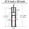 LvTu DH Bike Air Fork 27.5 29 Inch, Double Shoulder, 15x100mm Axle Disc Brake Downhill Front Suspension Fork (Color : 29 inch) view 2