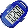3DFitBud Simple Step Counter Walking 3D Pedometer by 3DActive with Clip, Lanyard Accurate Step Tracker Large Display, Easy to Use Kids Men Women Adult Seniors Daily Step Tracking - A420S - Royal Blue view 1