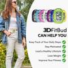 3DFitBud Simple Step Counter Walking 3D Pedometer by 3DActive with Clip, Lanyard Accurate Step Tracker Large Display, Easy to Use for Kids Men Women Adult Seniors Daily Step Tracking - A420S - Green view 4