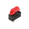 4PCS Hair Dryer Switch,Rocker Switch,3 Position ON Off Boat Switch,Red view 1