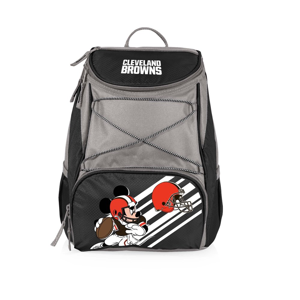 PICNIC TIME Black Cleveland Browns NFL Disney Backpack Cooler