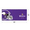 YouTheFan NFL Minnesota Vikings Logo Series Desk Pad view 2