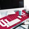 YouTheFan NCAA Indiana Hoosiers Logo Series Desk Pad view 3