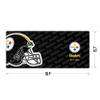 YouTheFan NFL Pittsburgh Steelers Logo Series Desk Pad view 2