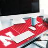 YouTheFan NCAA Nebraska Cornhuskers Logo Series Desk Pad view 3