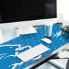 YouTheFan NFL Detroit Lions Logo Series Desk Pad view 3