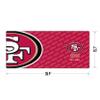 YouTheFan NFL San Francisco 49ers Logo Series Desk Pad view 2