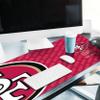 YouTheFan NFL San Francisco 49ers Logo Series Desk Pad view 3