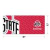 YouTheFan NCAA Ohio State Buckeyes Logo Series Desk Pad view 2