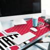 YouTheFan NCAA Ohio State Buckeyes Logo Series Desk Pad view 3