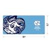 YouTheFan NCAA North Carolina Tar Heels Logo Series Desk Pad view 2