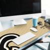 YouTheFan NFL New Orleans Saints Logo Series Desk Pad view 3