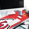 YouTheFan NFL Kansas City Chiefs Logo Series Desk Pad view 3