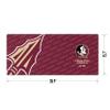 YouTheFan NCAA Florida State Seminoles Logo Series Desk Pad, Team Colors view 2
