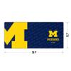YouTheFan NCAA Michigan Wolverines Logo Series Desk Pad view 2