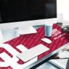 YouTheFan NCAA Oklahoma Sooners Logo Series Desk Pad view 3