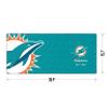 YouTheFan NFL Miami Dolphins Logo Series Desk Pad view 2
