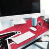 YouTheFan NFL Atlanta Falcons Logo Series Desk Pad view 3