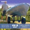 Best Marine and Outdoors Kayak Cart, Heavy Duty Adjustable Width Dolly with 450lb Weight Capacity and Flat Free Airless Wheels, Canoe Trolley Carrier and Kayak Trailer Accessories view 3